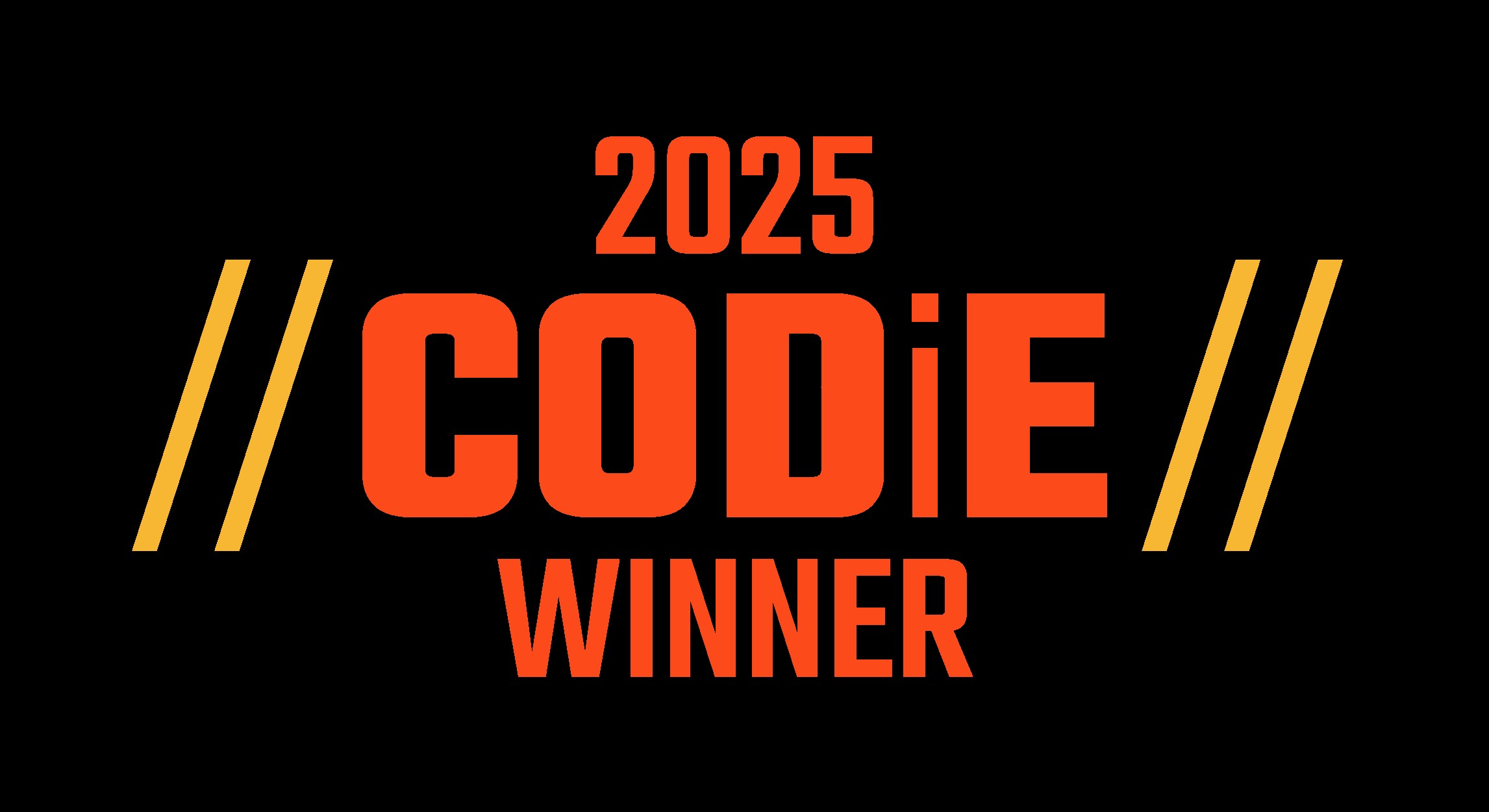 Codie 2025 award win logo