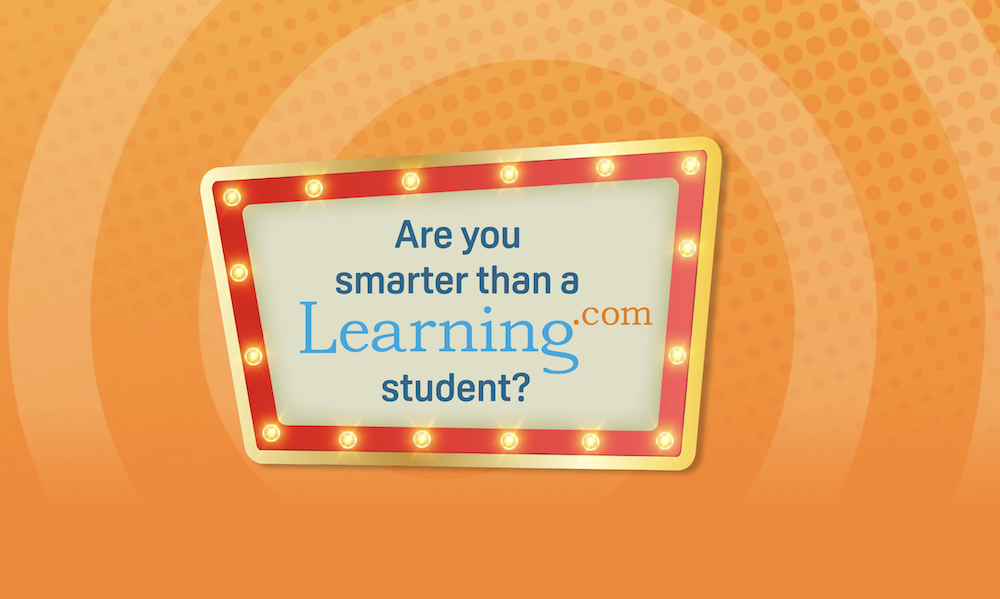 Are you smarter than a Learning.com student?